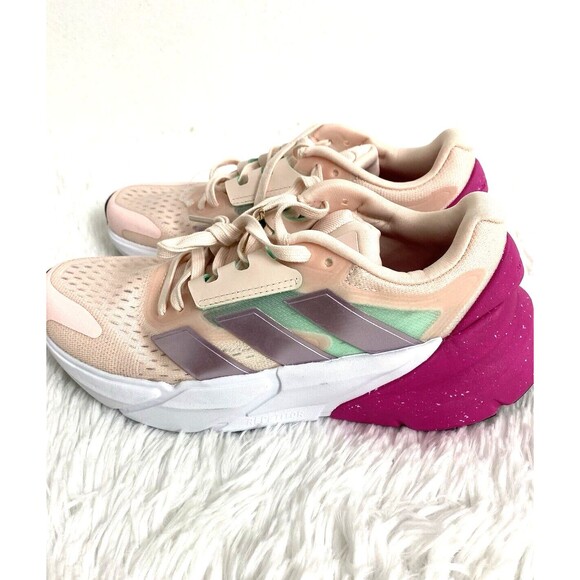 Adidas Adistar 2 Running Shoes Women's Size US 6.5 Multicolor Sport Pink Peach - Picture 5 of 14